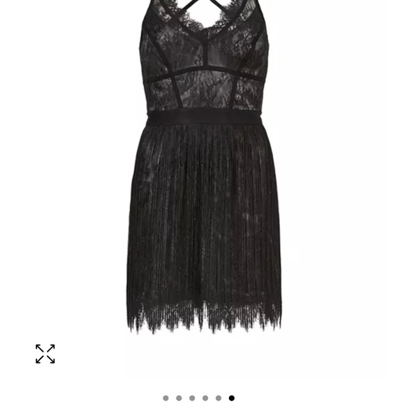 All Saints. Alani lace dress. Size 8. Black. NWT - Picture 7 of 9